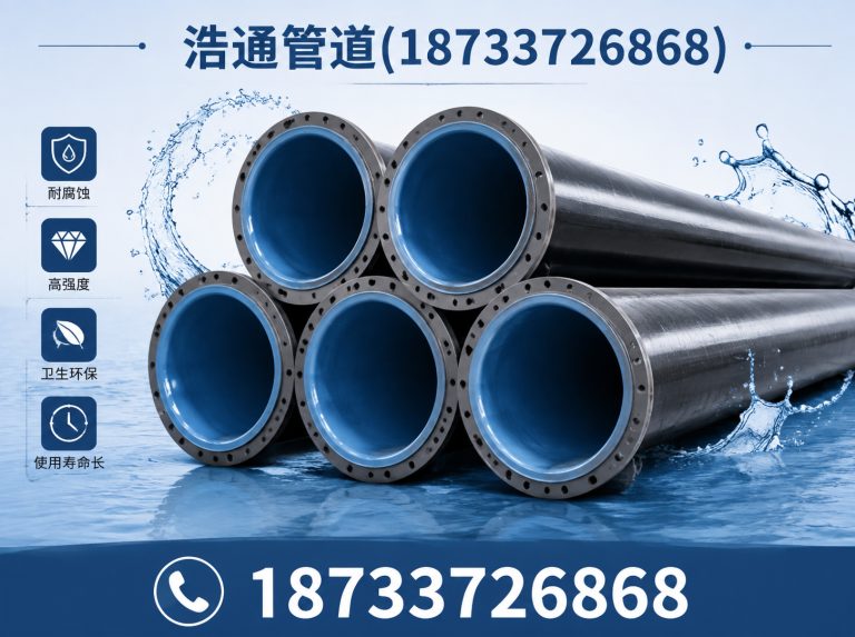 新华区衬塑钢管展示图